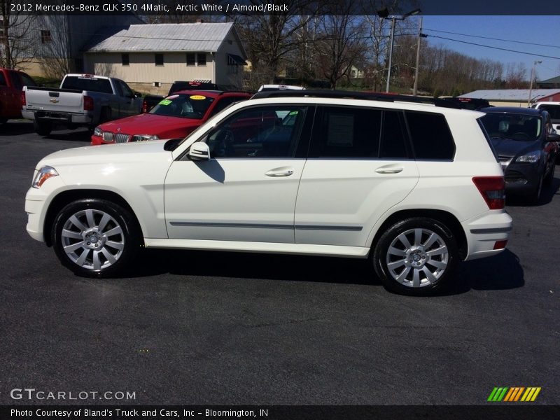 Arctic White / Almond/Black 2012 Mercedes-Benz GLK 350 4Matic