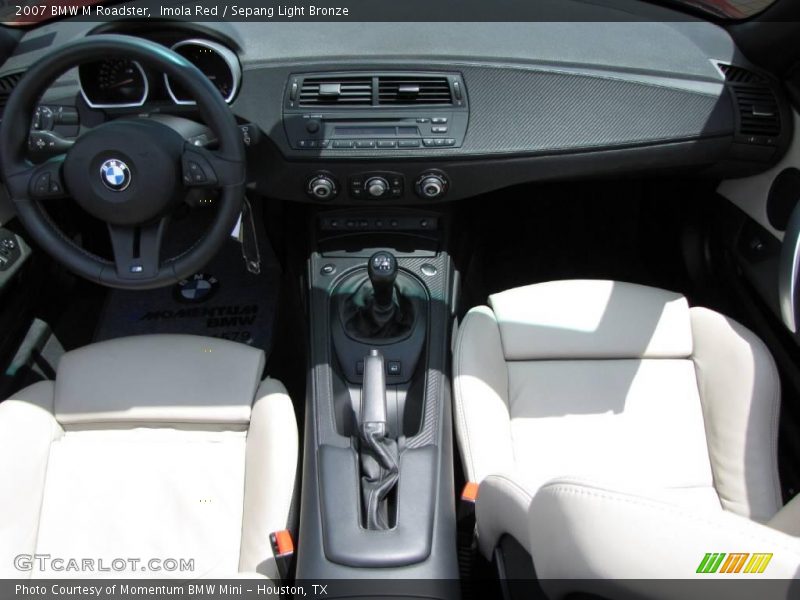 Imola Red / Sepang Light Bronze 2007 BMW M Roadster