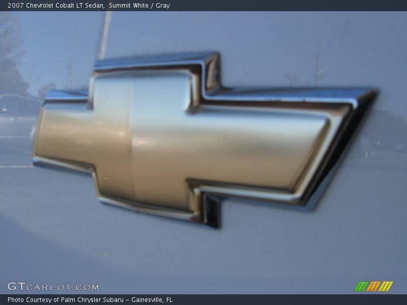 Summit White / Gray 2007 Chevrolet Cobalt LT Sedan