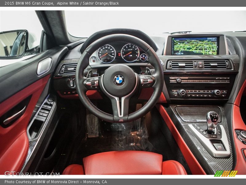 Dashboard of 2015 M6 Gran Coupe