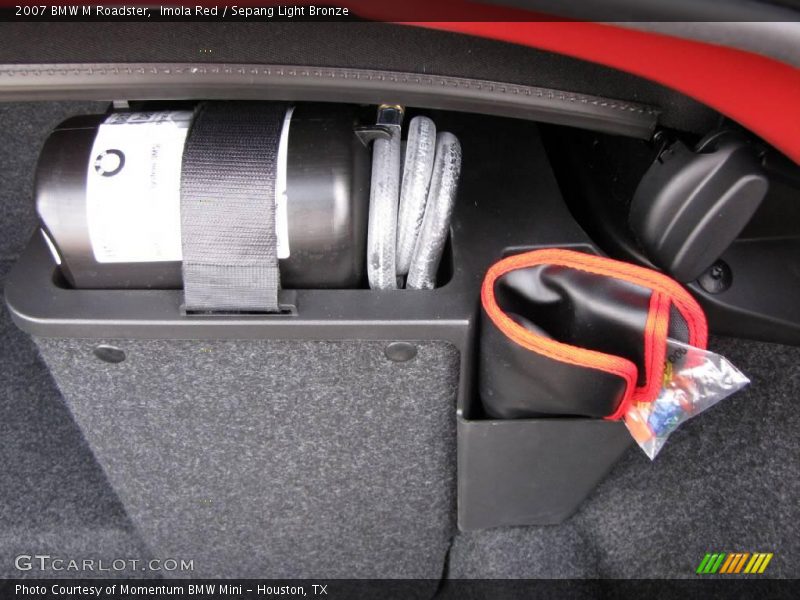 Imola Red / Sepang Light Bronze 2007 BMW M Roadster