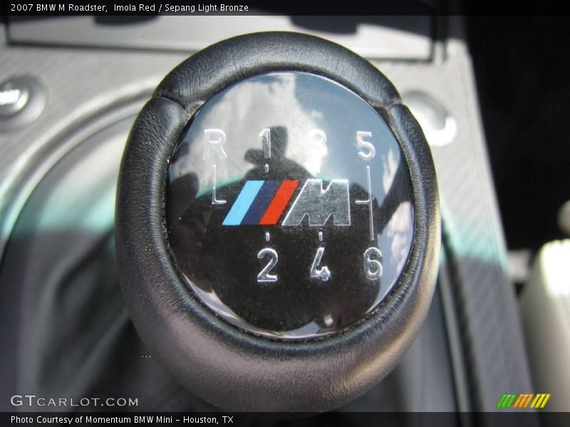 Imola Red / Sepang Light Bronze 2007 BMW M Roadster