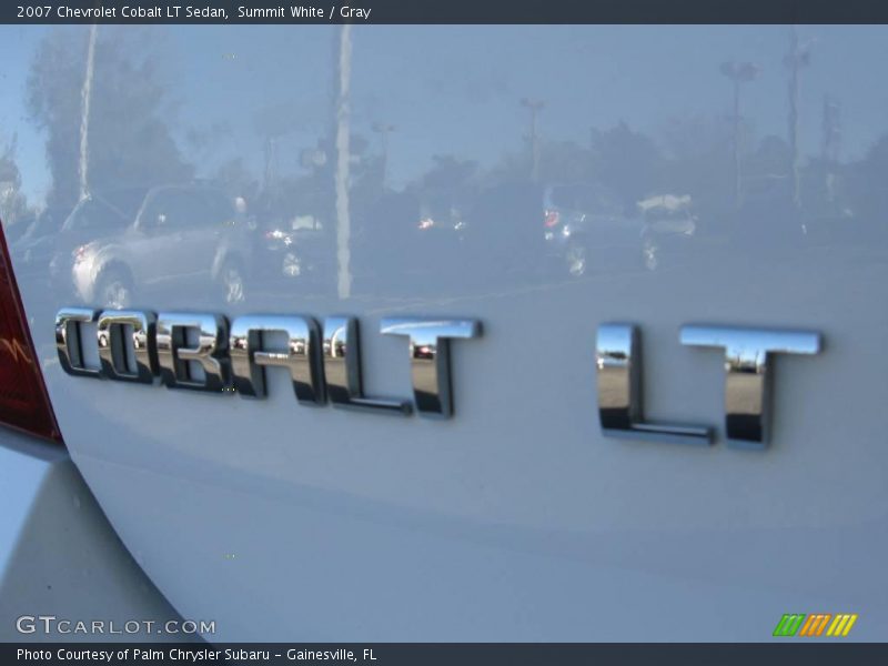 Summit White / Gray 2007 Chevrolet Cobalt LT Sedan