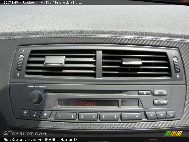 Imola Red / Sepang Light Bronze 2007 BMW M Roadster