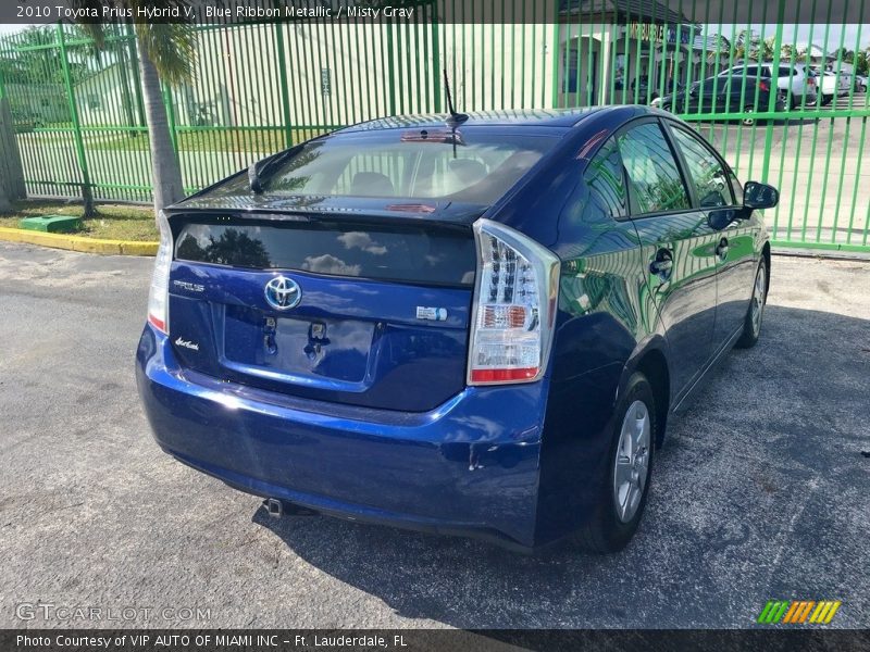 Blue Ribbon Metallic / Misty Gray 2010 Toyota Prius Hybrid V