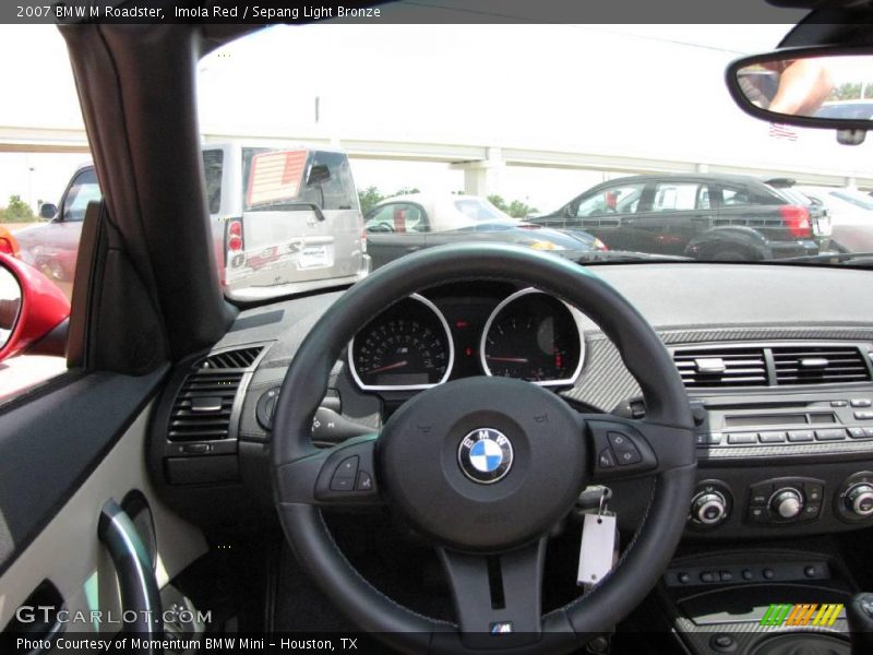 Imola Red / Sepang Light Bronze 2007 BMW M Roadster