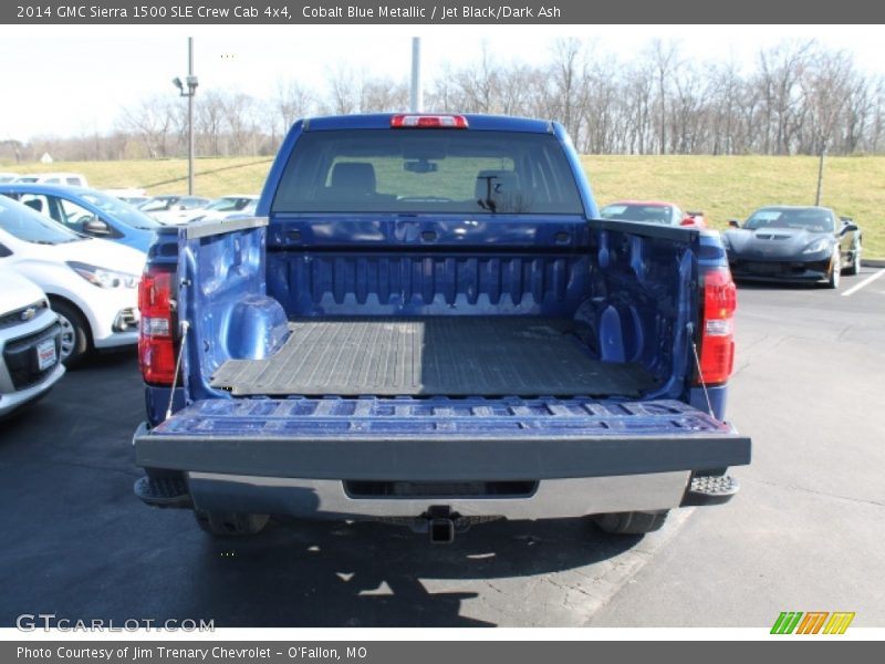 Cobalt Blue Metallic / Jet Black/Dark Ash 2014 GMC Sierra 1500 SLE Crew Cab 4x4