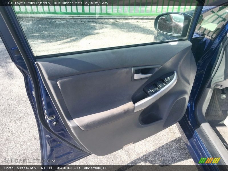 Blue Ribbon Metallic / Misty Gray 2010 Toyota Prius Hybrid V