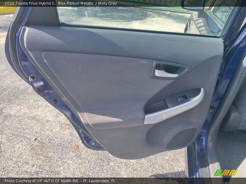 Blue Ribbon Metallic / Misty Gray 2010 Toyota Prius Hybrid V