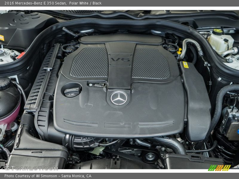 Polar White / Black 2016 Mercedes-Benz E 350 Sedan