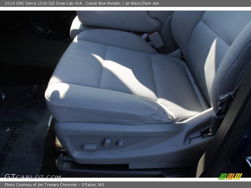 Cobalt Blue Metallic / Jet Black/Dark Ash 2014 GMC Sierra 1500 SLE Crew Cab 4x4