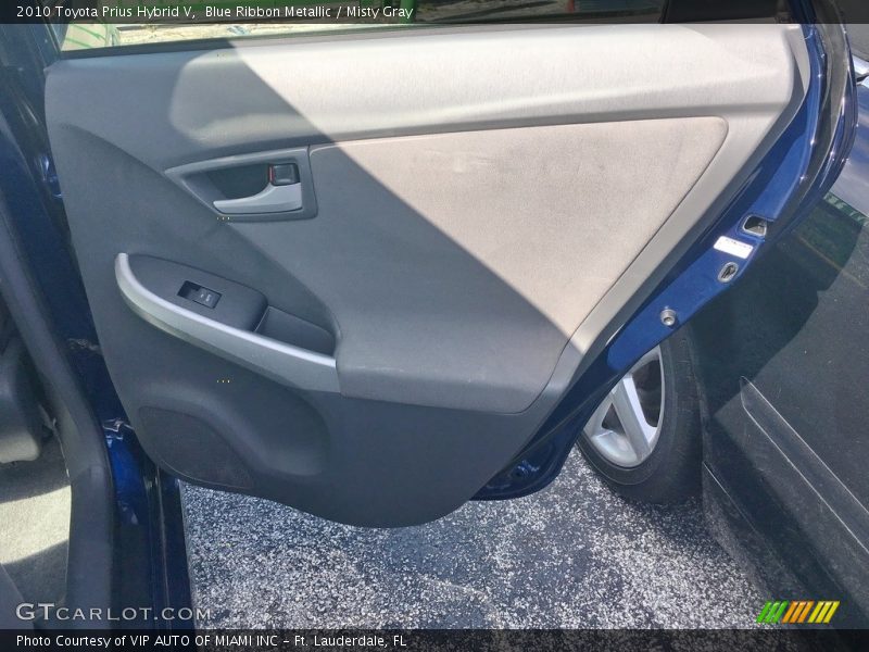 Blue Ribbon Metallic / Misty Gray 2010 Toyota Prius Hybrid V