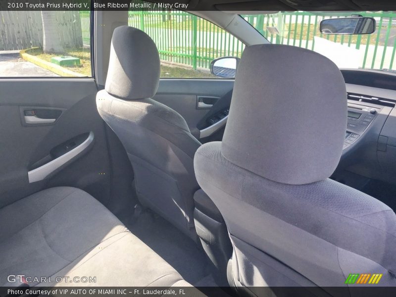 Blue Ribbon Metallic / Misty Gray 2010 Toyota Prius Hybrid V