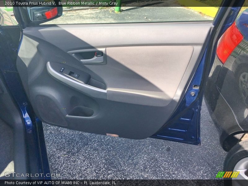 Blue Ribbon Metallic / Misty Gray 2010 Toyota Prius Hybrid V