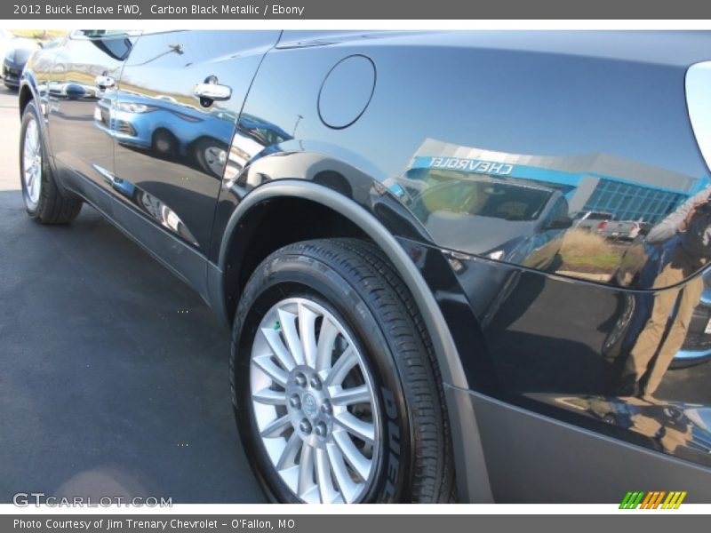 Carbon Black Metallic / Ebony 2012 Buick Enclave FWD