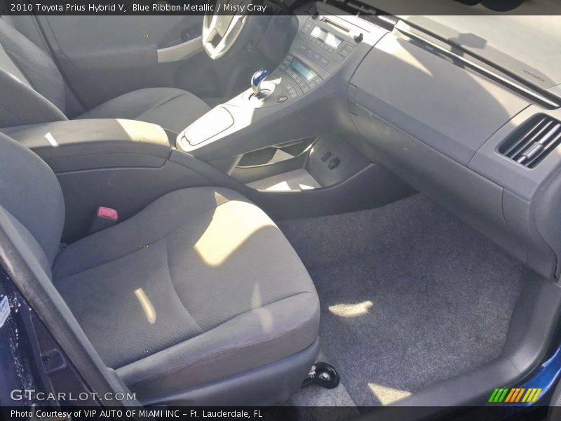 Blue Ribbon Metallic / Misty Gray 2010 Toyota Prius Hybrid V