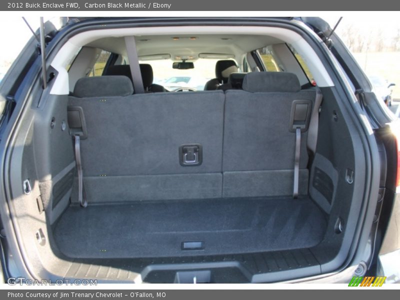 Carbon Black Metallic / Ebony 2012 Buick Enclave FWD