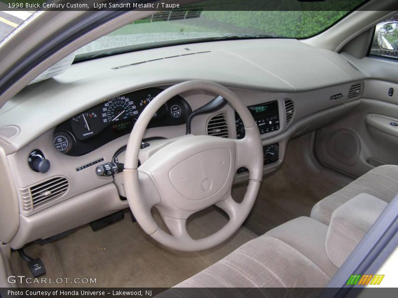 Light Sandrift Metallic / Taupe 1998 Buick Century Custom