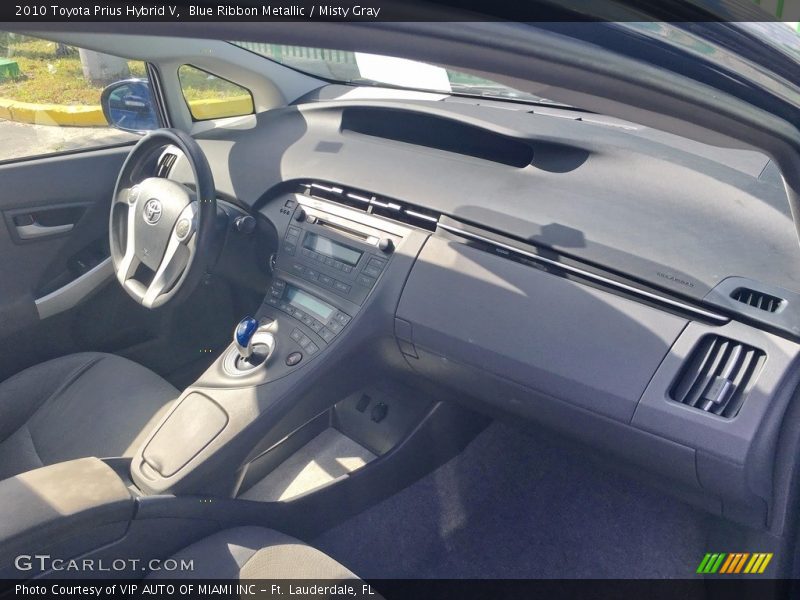 Blue Ribbon Metallic / Misty Gray 2010 Toyota Prius Hybrid V