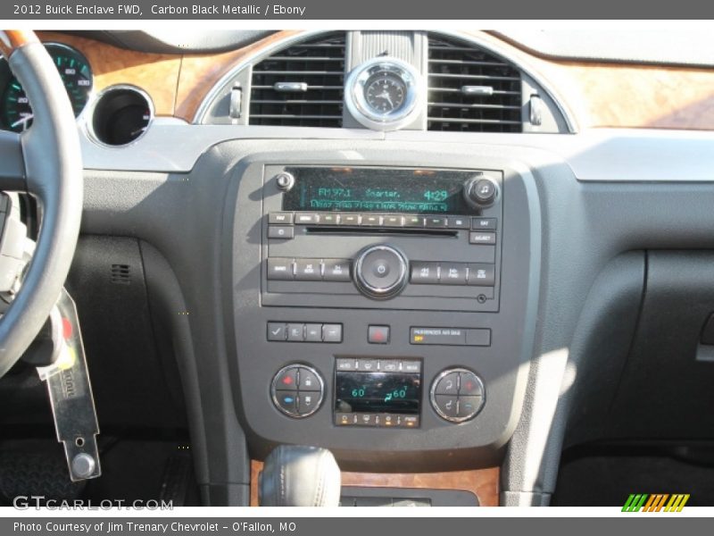 Carbon Black Metallic / Ebony 2012 Buick Enclave FWD