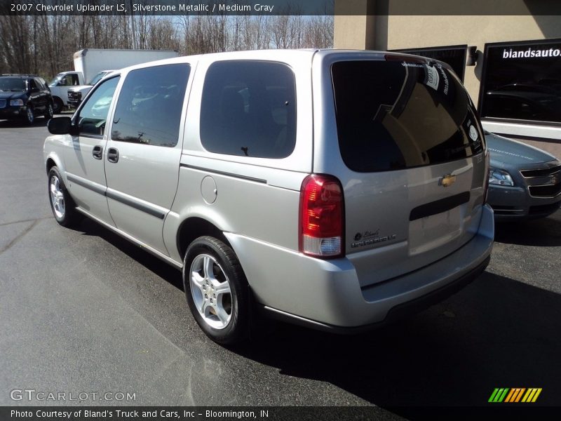 Silverstone Metallic / Medium Gray 2007 Chevrolet Uplander LS