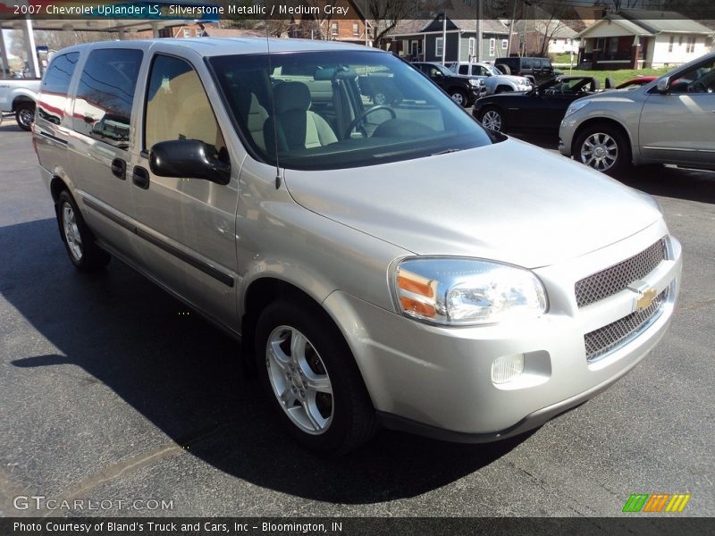 Silverstone Metallic / Medium Gray 2007 Chevrolet Uplander LS