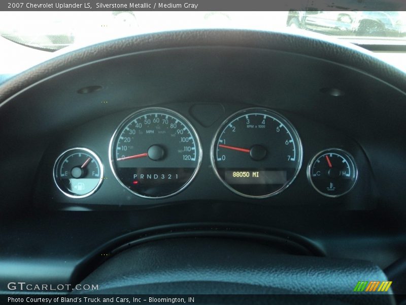 Silverstone Metallic / Medium Gray 2007 Chevrolet Uplander LS