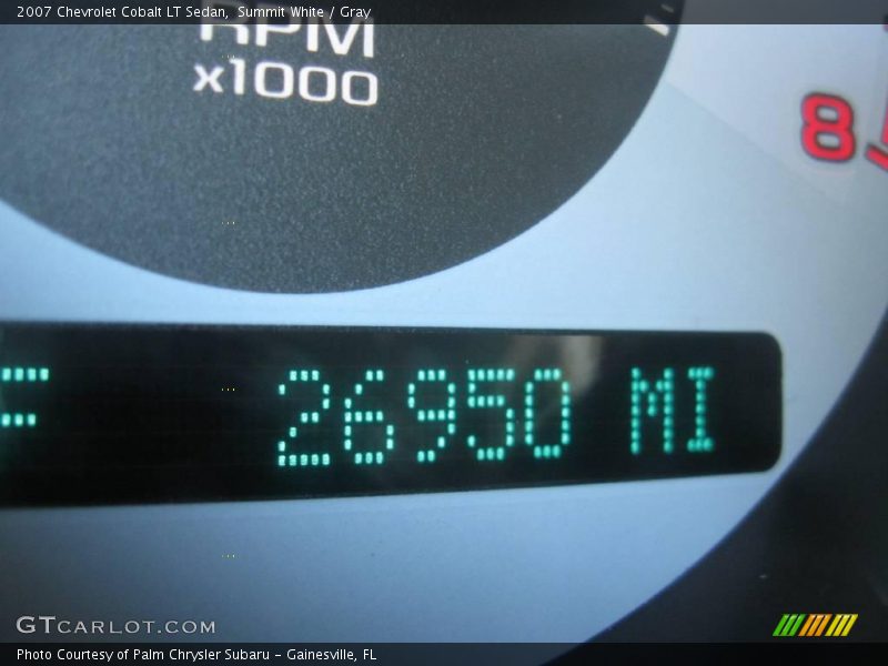 Summit White / Gray 2007 Chevrolet Cobalt LT Sedan