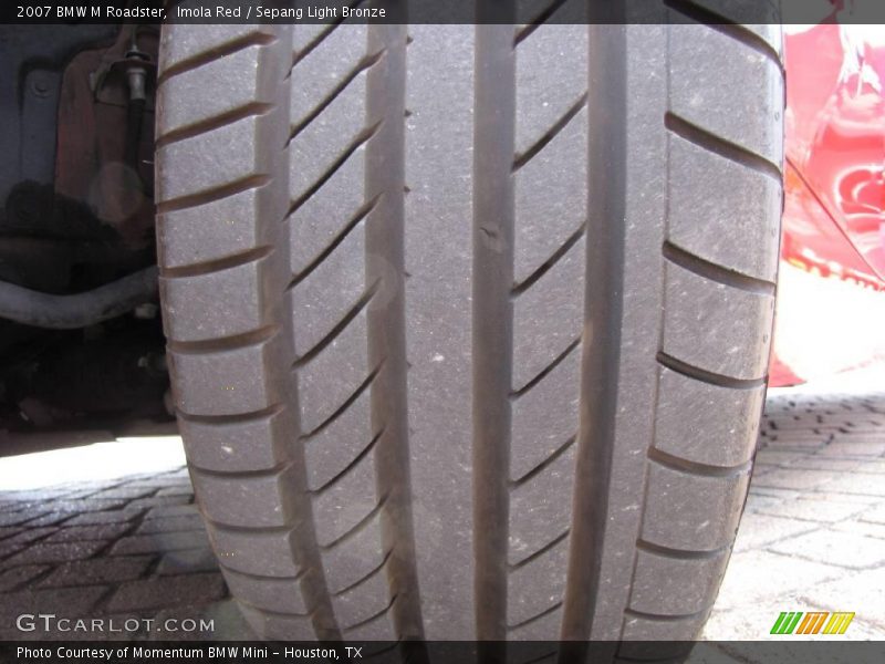 Imola Red / Sepang Light Bronze 2007 BMW M Roadster