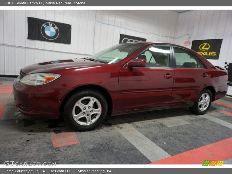 Salsa Red Pearl / Stone 2004 Toyota Camry LE
