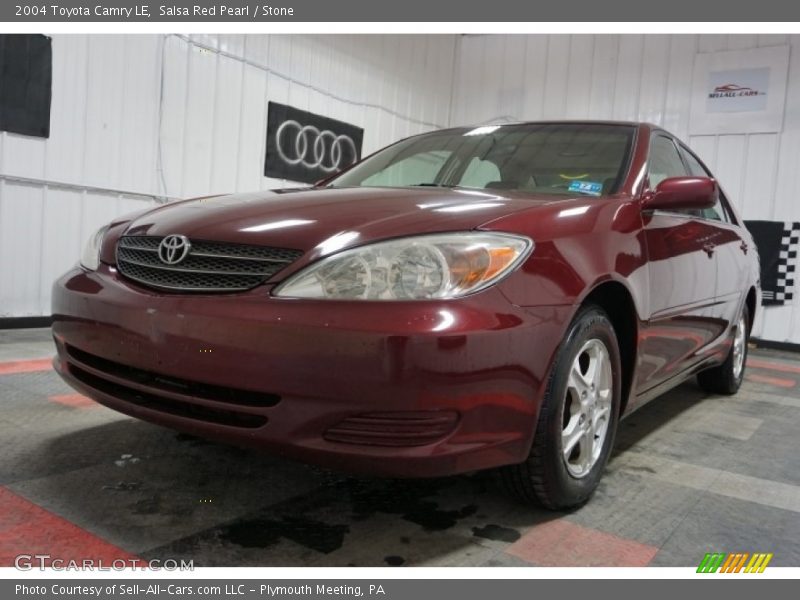 Salsa Red Pearl / Stone 2004 Toyota Camry LE
