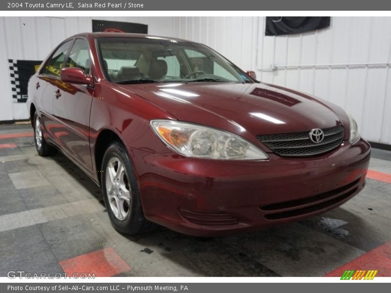 Salsa Red Pearl / Stone 2004 Toyota Camry LE
