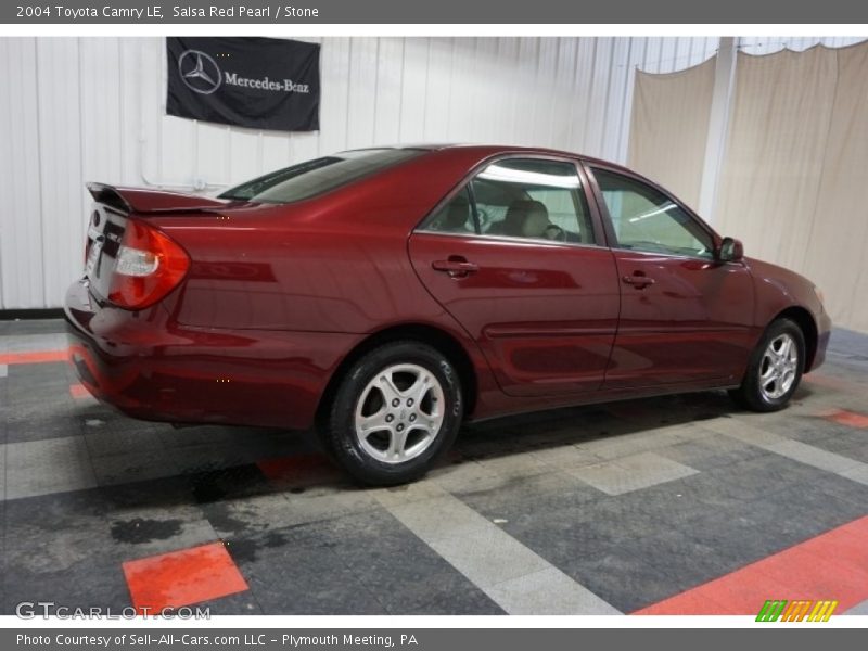 Salsa Red Pearl / Stone 2004 Toyota Camry LE