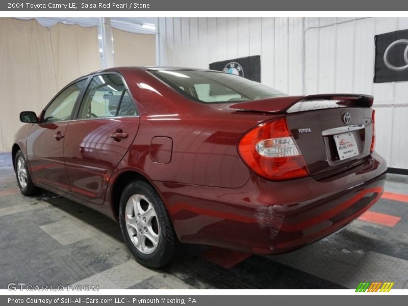 Salsa Red Pearl / Stone 2004 Toyota Camry LE