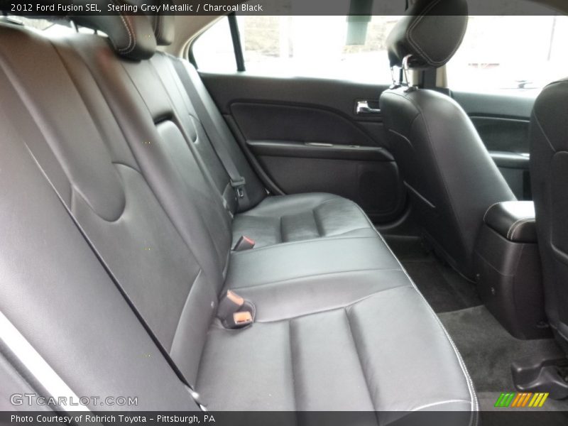 Sterling Grey Metallic / Charcoal Black 2012 Ford Fusion SEL