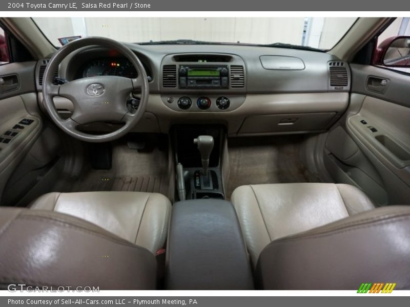 Salsa Red Pearl / Stone 2004 Toyota Camry LE