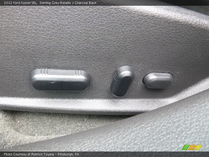 Sterling Grey Metallic / Charcoal Black 2012 Ford Fusion SEL