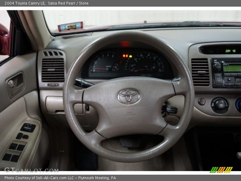 Salsa Red Pearl / Stone 2004 Toyota Camry LE