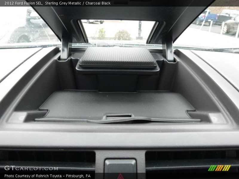Sterling Grey Metallic / Charcoal Black 2012 Ford Fusion SEL