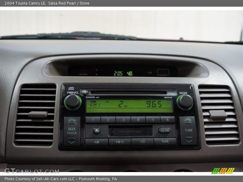 Salsa Red Pearl / Stone 2004 Toyota Camry LE
