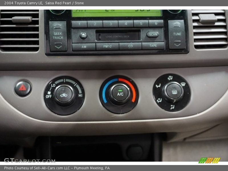 Salsa Red Pearl / Stone 2004 Toyota Camry LE