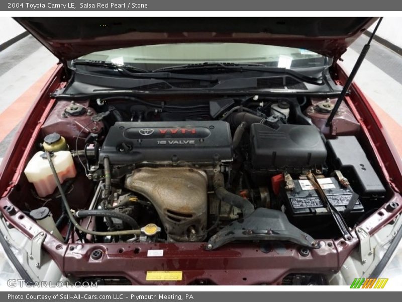 Salsa Red Pearl / Stone 2004 Toyota Camry LE