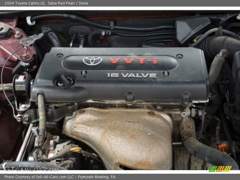 Salsa Red Pearl / Stone 2004 Toyota Camry LE