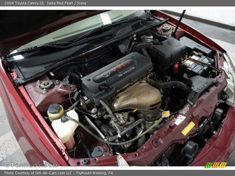 Salsa Red Pearl / Stone 2004 Toyota Camry LE
