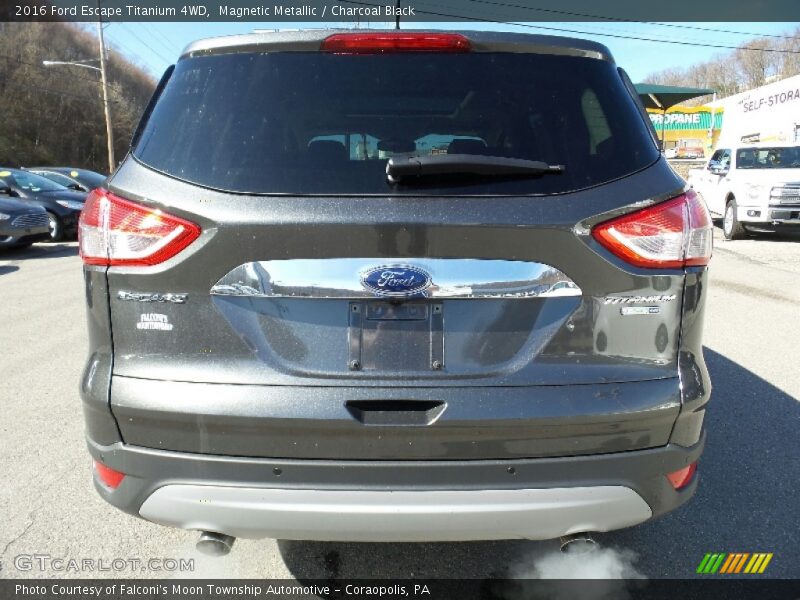 Magnetic Metallic / Charcoal Black 2016 Ford Escape Titanium 4WD