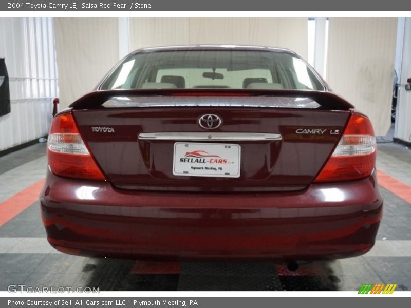 Salsa Red Pearl / Stone 2004 Toyota Camry LE