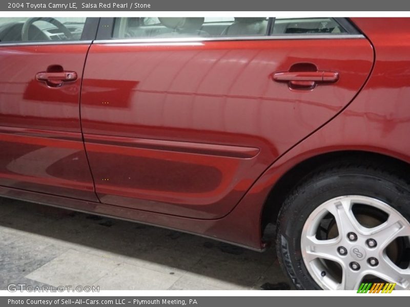 Salsa Red Pearl / Stone 2004 Toyota Camry LE