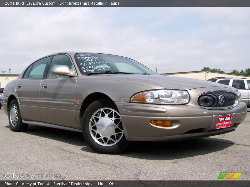 Light Bronzemist Metallic / Taupe 2001 Buick LeSabre Custom