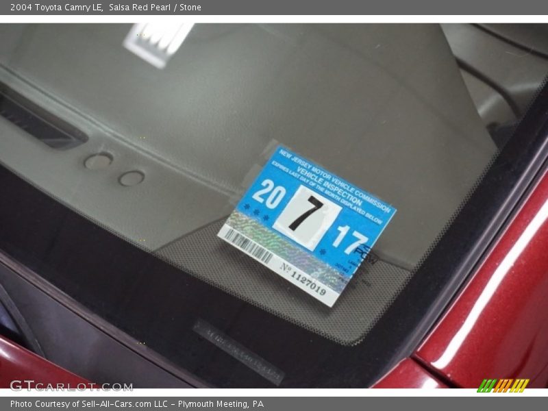 Salsa Red Pearl / Stone 2004 Toyota Camry LE