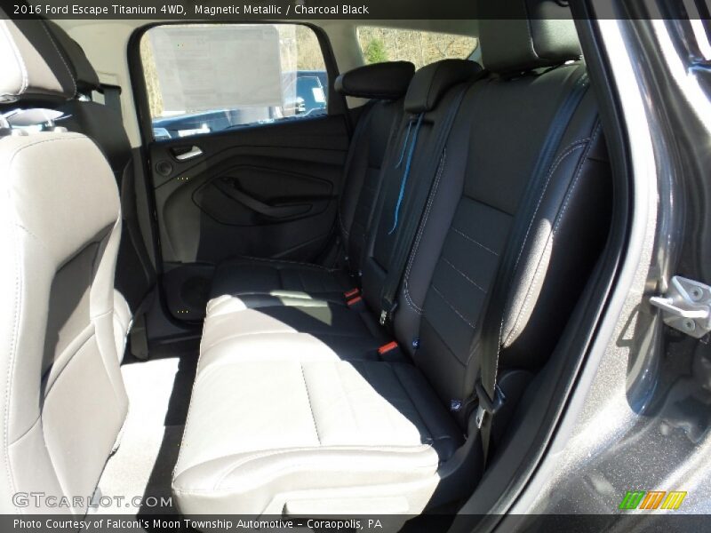 Magnetic Metallic / Charcoal Black 2016 Ford Escape Titanium 4WD